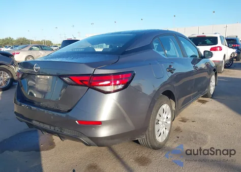 2024 Nissan Sentra S Xtronic Cvt z USA, uszkodzony, nr VIN 3N1AB8BVXRY323239